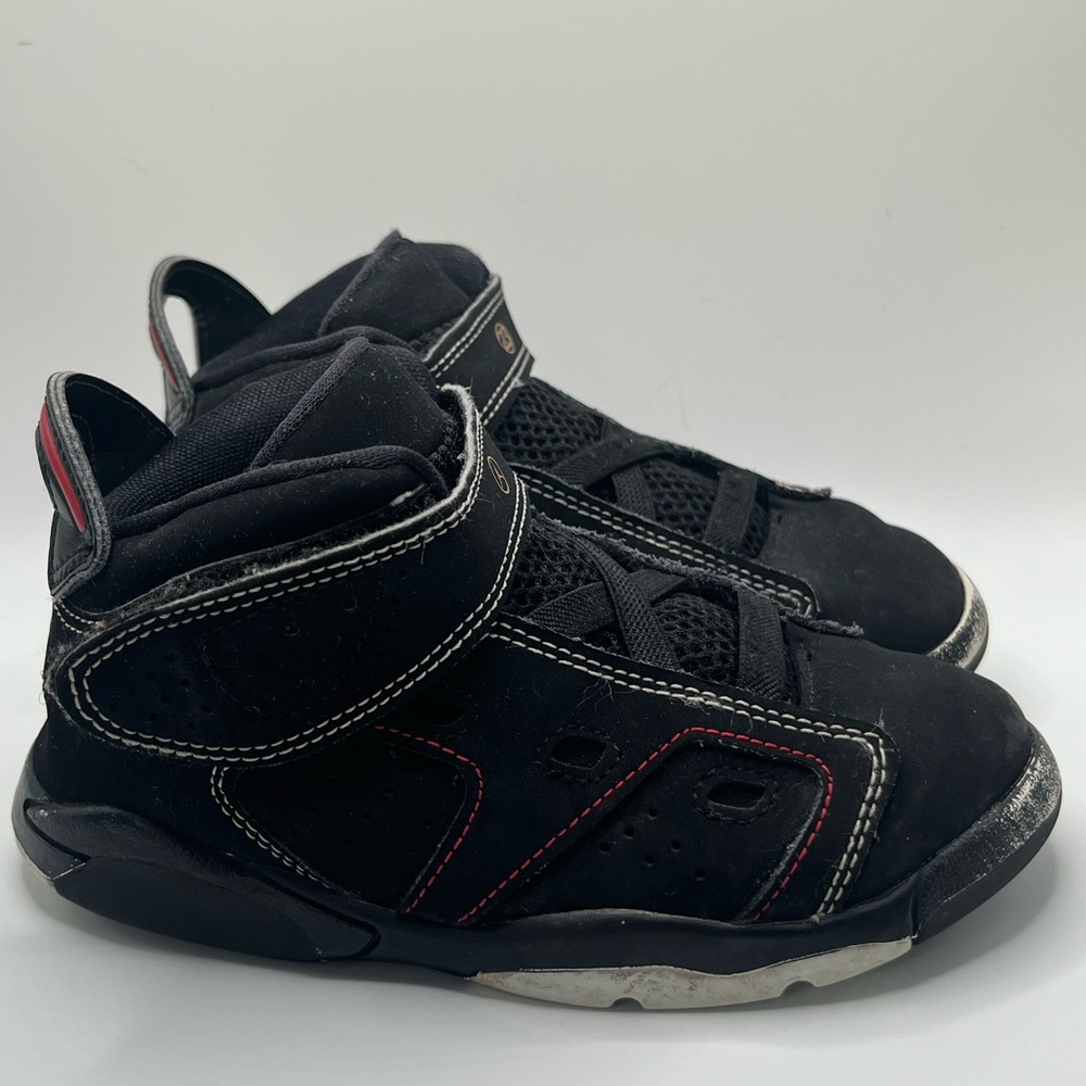Jordan 6-17-23 Black White Red Stitching (TD) DM1158-003 Toddler Size 10C